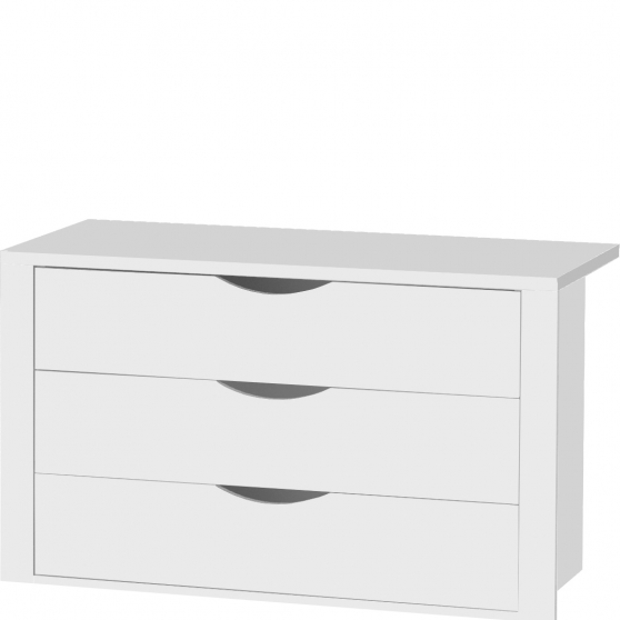 Komplet dodatkowych szuflad do szaf 50EWLB12 Podstawowe