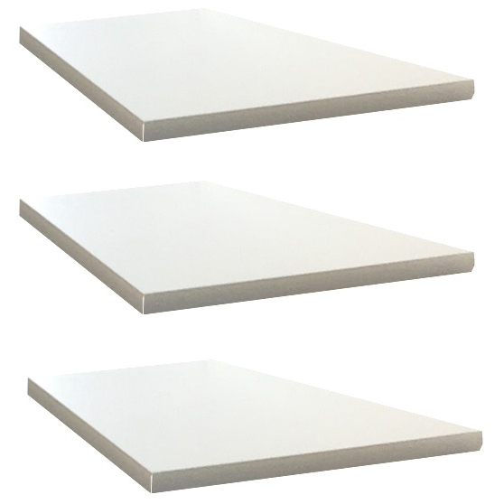 Komplet 3 krótkich półek do szaf 5092LU95 Podstawowe