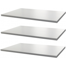 Komplet 3 długich półek do szaf 5092LU97 Podstawowe