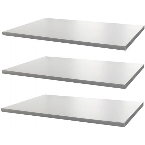 Komplet 3 długich półek do szaf 5092LU97 Podstawowe