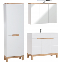 Zestaw mebli do łazienki SET 100 cm BALI WHITE Podstawowe