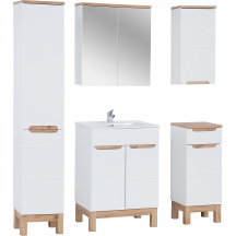 Zestaw mebli do łazienki SET 60 cm BALI WHITE Podstawowe