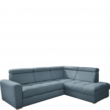 Narożnik z funkcją spania i pojemnikiem V5L+V3+V4R RIVA Podstawowe