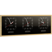 Zegar potrójny poziomy ROSSANO Podstawowe