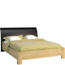 Łóżko 140 x 200 zagłówek gięty ROSSANO Podstawowe