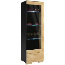 Witryna szkło 1DS1D Prawa ROSSANO Podstawowe