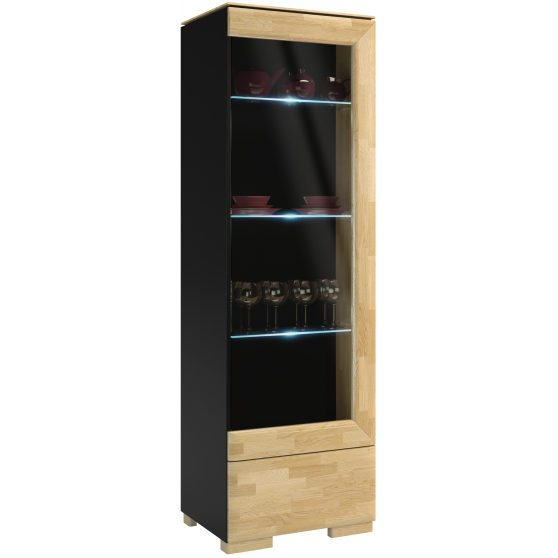 Witryna szkło 1DS1D Prawa ROSSANO Podstawowe