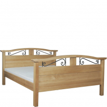 Łóżko drewniane sosnowe KORFU 90 x 200 Podstawowe