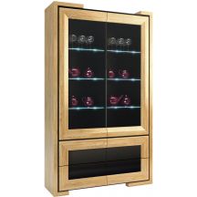 Witryna szkło wysoka 2DS4SZ (2-dzielna) CORINO Podstawowe (1)