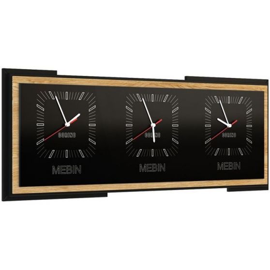 Zegar potrójny poziomy CORINO Podstawowe (1)