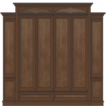 Szafa 6D AFRODYTA Podstawowe