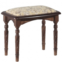 Stołek wykończony tkaniną AFRODYTA Podstawowe