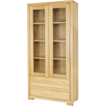 Witryna drewniana dębowa KW352 CLASSIC Podstawowe