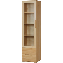 Witryna drewniana bukowa KW420 Lewa MODERN Podstawowe