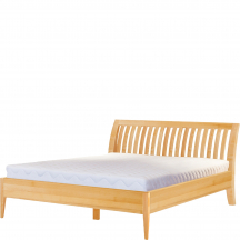 Łóżko drewniane bukowe 180 x 200 LK191 RETRO BUK Podstawowe