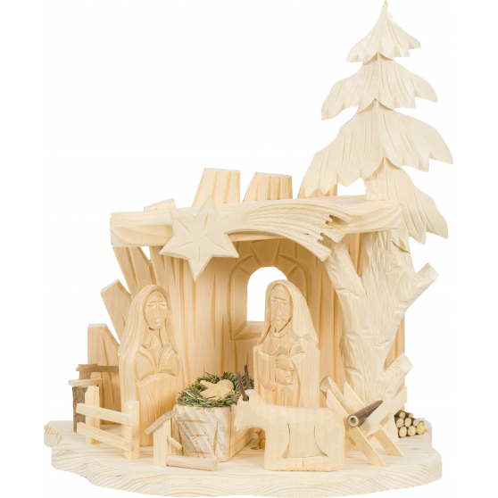 Szopka drewniana sosnowa GD509 Podstawowe