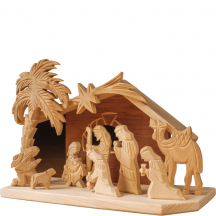 Szopka drewniana sosnowa GD511 Podstawowe
