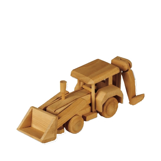 Zabawka drewniana koparka spychacz AD107 Podstawowe