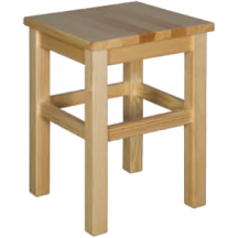 Taboret drewniany sosnowy KT258 Podstawowe