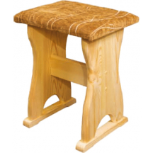 Taboret drewniany sosnowy NR115 Podstawowe