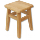 Taboret drewniany bukowy KT251 Podstawowe