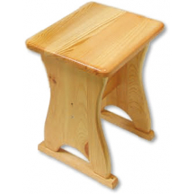 Taboret drewniany sosnowy NR113 Podstawowe