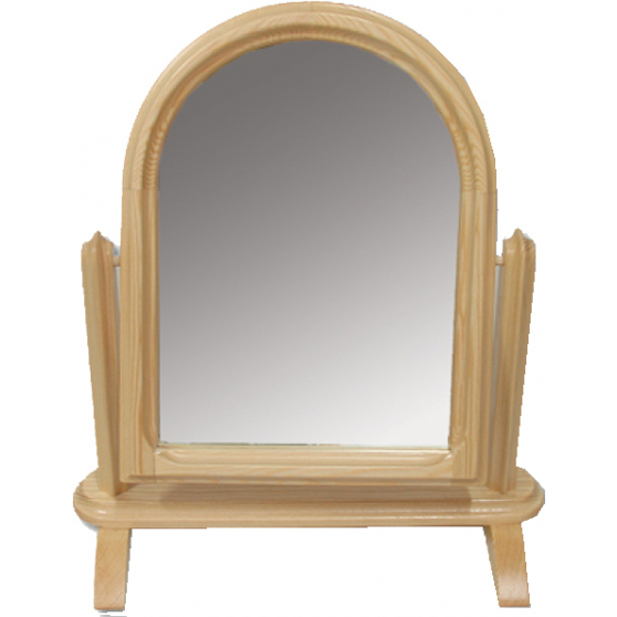 Lustro stojące drewniane sosnowe LT104 Podstawowe