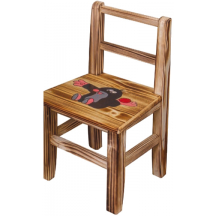 Drewniane krzesełko dziecięce AD230 Podstawowe (2)