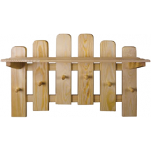 Wieszak drewniany sosnowy WS131 Podstawowe