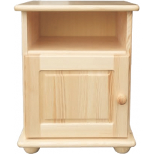 Szafka nocna drewniana sosnowa SN109 Podstawowe