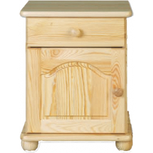 Szafka nocna drewniana sosnowa SN104 Lewa Podstawowe