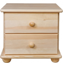 Szafka nocna drewniana sosnowa SN108 Podstawowe