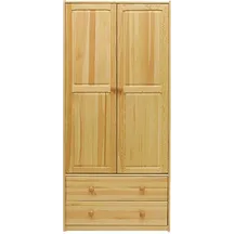 Szafa 2D drewniana sosnowa z szufladami SF111 Podstawowe