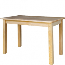 Stół drewniany sosnowy 120x75x75 ST104 Podstawowe