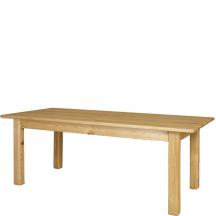 Stół drewniany sosnowy 200x90x77 ST107 Podstawowe