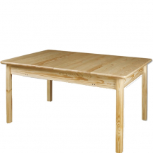 Stół drewniany rozkładany sosnowy 140-180x90x75 ST102 Podstawowe
