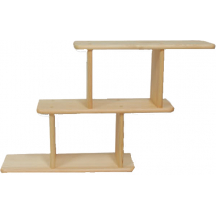 Regał wiszący drewniany sosnowy PK105 Podstawowe