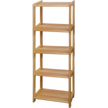 Regał drewniany sosnowy 60 RG123 Podstawowe