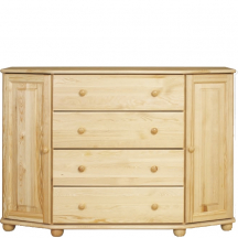 Komoda drewniana sosnowa KD132 Podstawowe