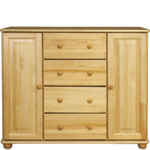 Komoda drewniana sosnowa KD117 Podstawowe