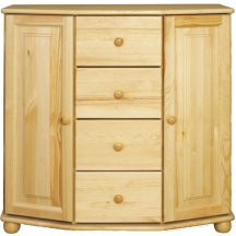 Komoda drewniana sosnowa KD129 Podstawowe