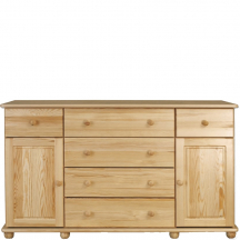 Komoda drewniana sosnowa KD124 Podstawowe