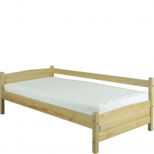 Łóżko drewniane sosnowe lewe 90 x 200 LK133 Podstawowe