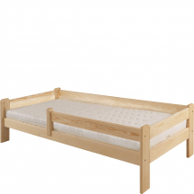 Łóżko z barierką 90 x 200 LK137 Podstawowe