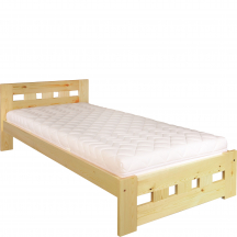 Łóżko drewniane sosnowe 90 x 200 LK117 Podstawowe