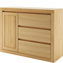 Komoda drewniana bukowa KD415 Podstawowe (1)