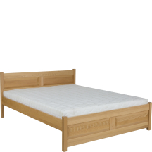 Łóżko drewniane bukowe 200 x 200 LK109 Podstawowe