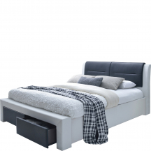 CASSANDRA-S 160 Halmar Łóżko tapicerowane Podstawowe