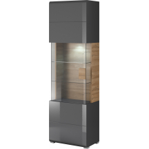 Witryna pojedyncza wysoka Antracyt Połysk 24JKDW05 TYP-05 TOLEDO Podstawowe