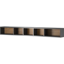 Regał wiszący Antracyt Połysk 24JKDW02 TYP-02 TOLEDO Podstawowe